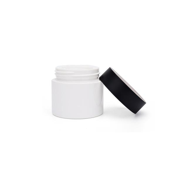 Round 30ml Cream Cosmetic Bottle , PET Skin Care Bottles Packaging