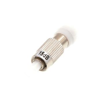 FC UPC Fixed Fiber Optic Attenuator Singlemode Single Clip Or Dual Clip