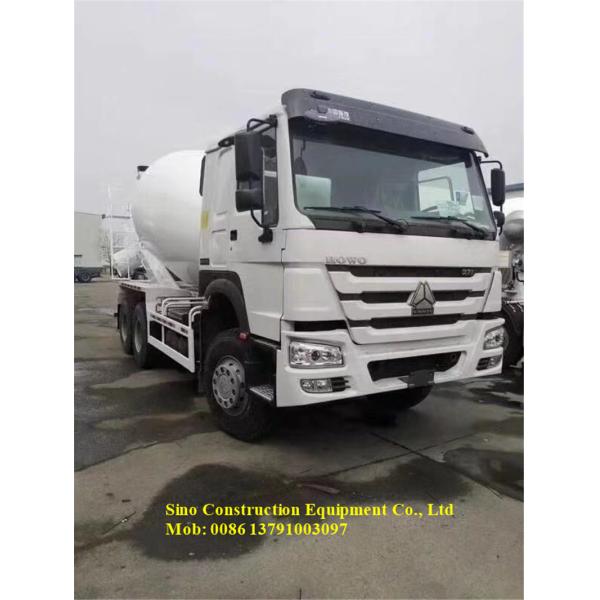 371hp Concrete Handling Equipment Sinotruk Howo 6x4 12m3 Concrete Mixer Vehicle