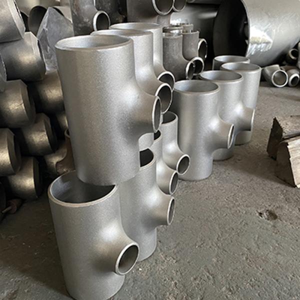 ASME/ANSI B16.9 Seamless Pipe Fittings SS Reducing Tee 304 Stainless Steel Tee