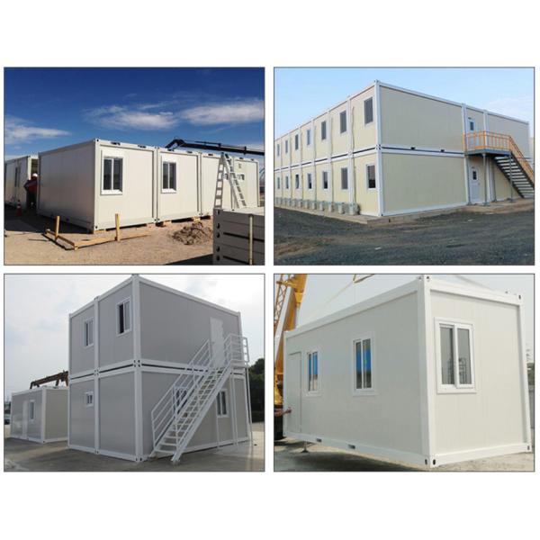 Durable Prefabricated Steel Structure / Prefab Steel Frame House Quick Installation