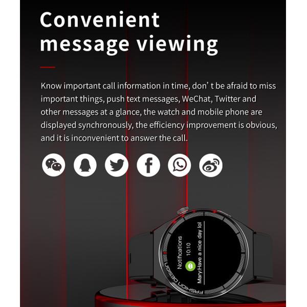 Wristband голоса OEM KALIHO ассистентский умный наблюдает 1.5inch 240x240