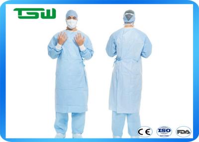 S M L XL XXL Nonwoven Reforced Sterile Surgical Gowns