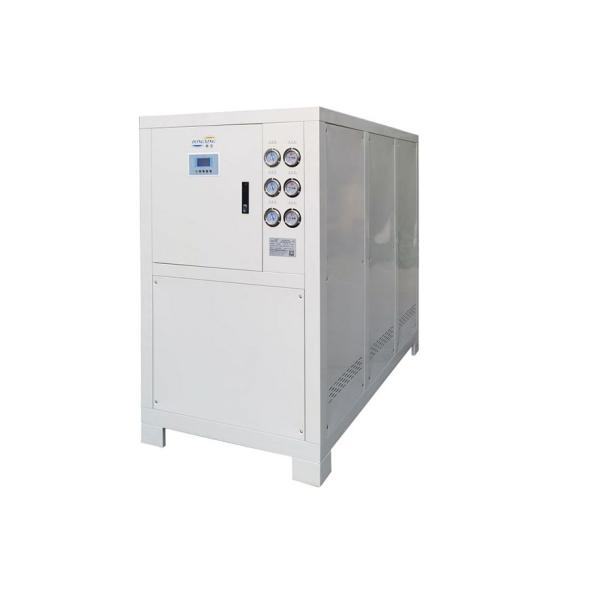Enfriador industrial tipo caja enfriado por agua 1500 toneladas 156kw con pantalla táctil de 7 pulgadas