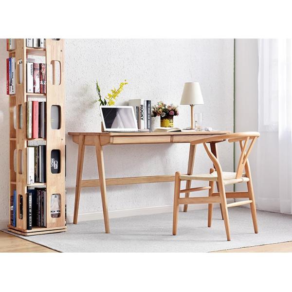 Nordic modern dining table and chair contracted household book chair arm-chair solid wood chair Y chair