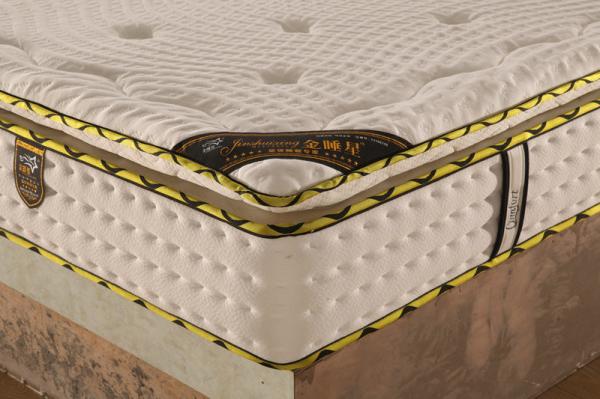 Fashion Bonnell Sprung Memory Foam Mattress , Luxury Pillow Top Mattress