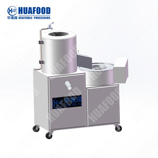 Cassava Peeling And Washing Machine Yazhong Cassava/Sweet/Potato/Carrots/Ginger/Potato Washing Peeling Cutting Machine