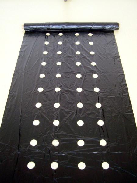 COEX LDPE Mulching film, pe film, horticultural mulch film, garden perforated ground film Agricultural plastic film Blac