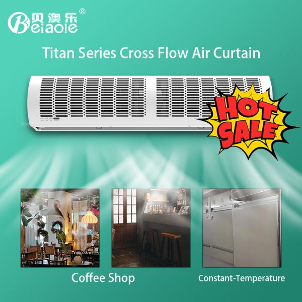 220V 50HZ Door Recessed Air Curtain 11 m/s Ceiling Mounted Unit