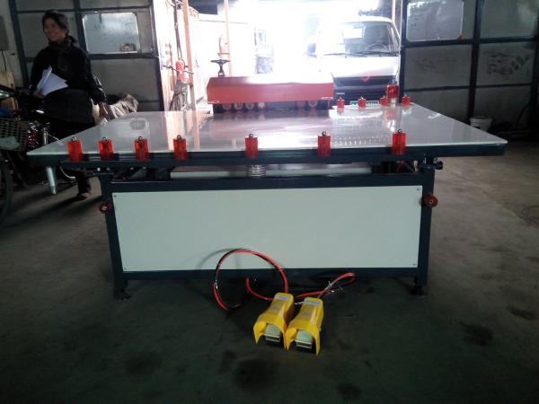 Single Side Heated Roller Press Machine for Insulating Glass , 6 Pairs Rollers