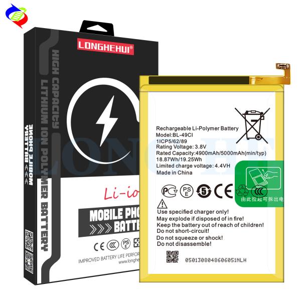 Itel BL-49CI 5000mah 3.85v Литий-ионный аккумулятор для мобильных телефонов с высокой емкостью