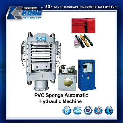 Computerized PVC Automatic Hydraulic Machine , Anti Corrosive Press Plastic Machine