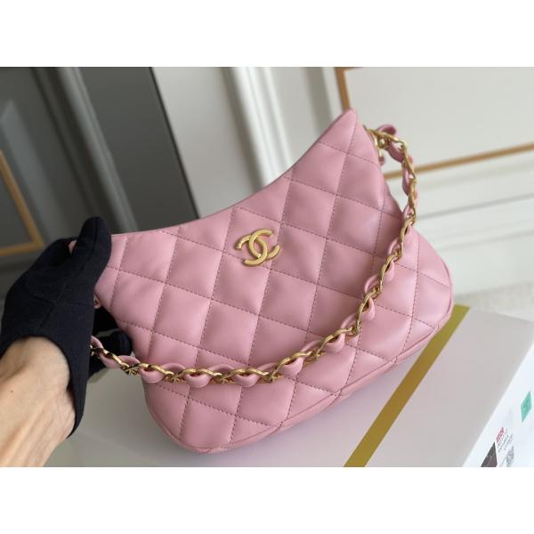 Chanel AS3562 Small Hobo Armpit Hippie Tote Bag Shoulder Bag 2022 Autumn Winter