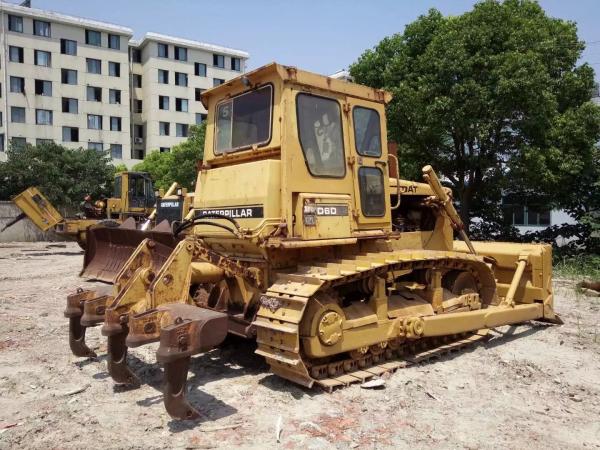 Original Japan CAT D6D Bulldozer With Ripper