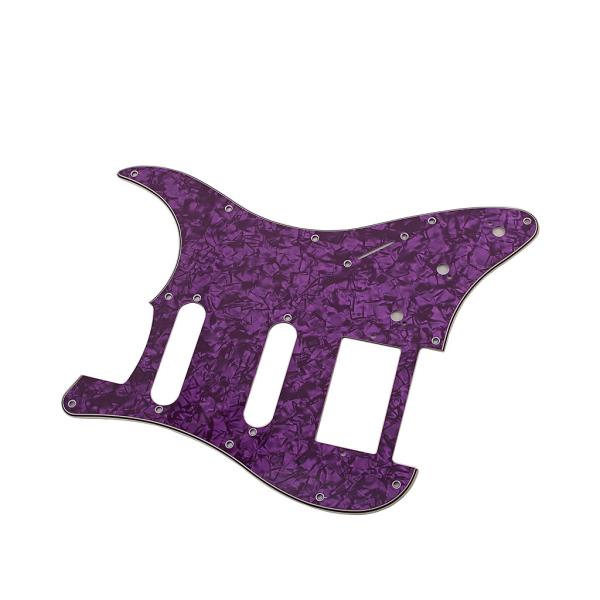 SSH 3-Ply Pickguard With Screw Mount 11 Holes For FD ST Electric Guitar Scratch Plate Guitar Accessories Parts