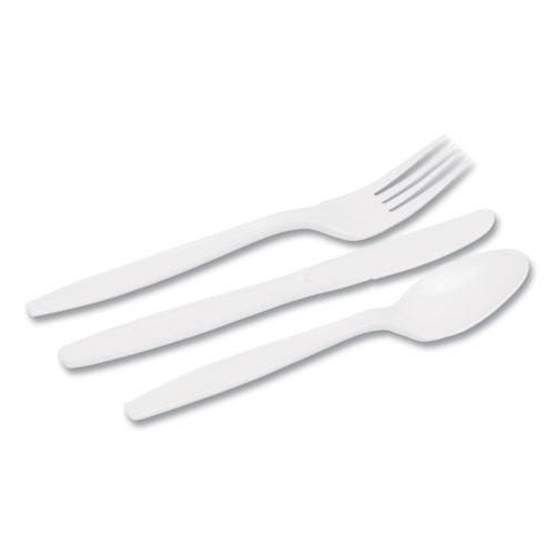 Couverts en plastique jetables durables et lourds pour les fêtes et les événements