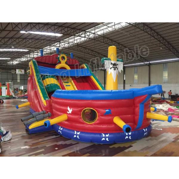 Corrediça seca exterior do navio de pirata da explosão do PVC de 0.55mm impermeável com o CE habilitado
