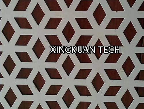 Grillage perforé hexagonal, matériel de Mesh Sheet Aluminum Iron solides solubles de nid d'abeilles