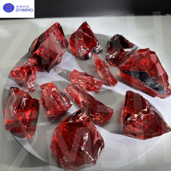 Lab Sapphire Padparadscha Gemstone Cut Popular Pink-orange Color Jewelry Designs