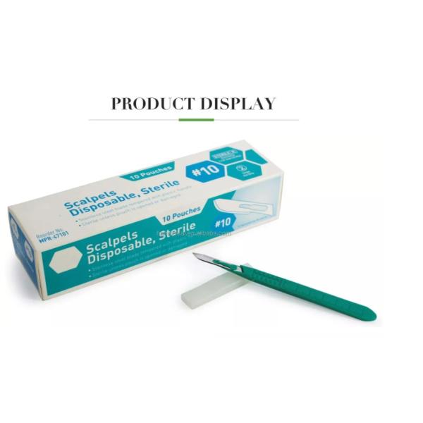 Carbon Steel Operation Theatre Equipment Disposable 12 Sterile Surgical Blade