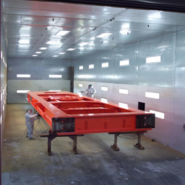HOT Product Automatic Recycling Sand Blasting Room/Paiting room/Spray booths