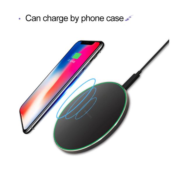 Simple and Fashion Design Wireless Fast Charger, Safe and High Quality Wireless Charger Pad