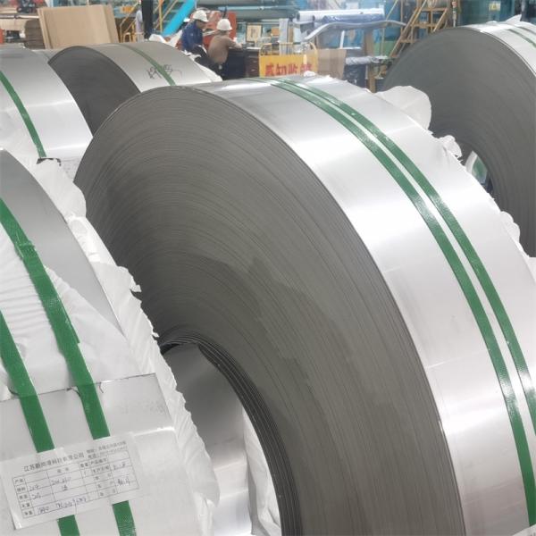 201 Cold Rolled Stainless Steel Strip AiSi 2B Surface 12m Length For Railway Vehicles