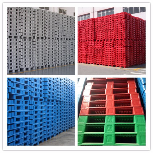 1400X1100mm steel reinforced hygienic stackingHeavy duty reusable plastic pallet for storage