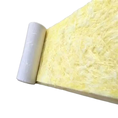 Insulation Glass Wool Blanket With WMP Facing HVAC Duct Wrap Insulation