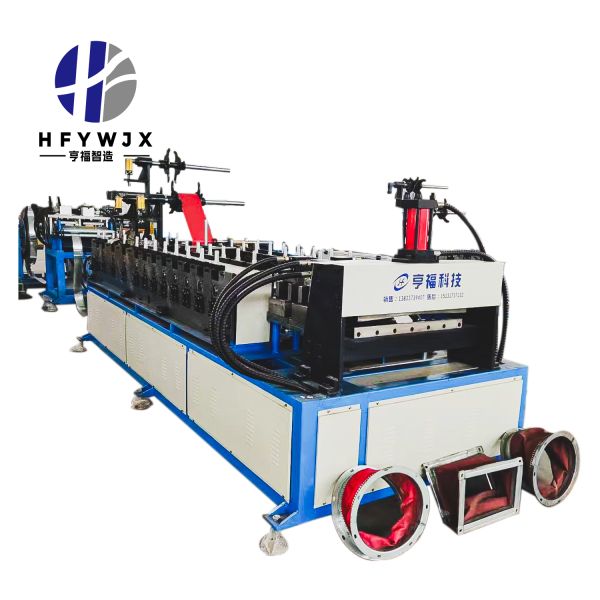 High Speed Flexible Connection Production Line Automatic Hvac Duct Making Machine