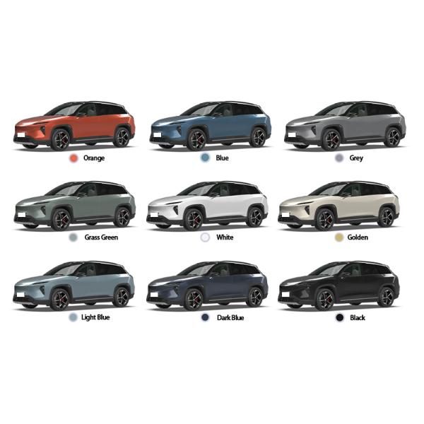 Роскошный безопасность NIO ES7 5 местный электрический внедорожник 653P 200 км / ч Большое пространство