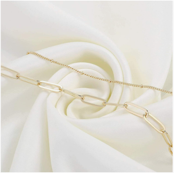 Women's Gold Bar Bracelet Single-layer L Style Simple Exquisite Bracelet Hook 18K Gold Plated Jewelry Wholesale Price