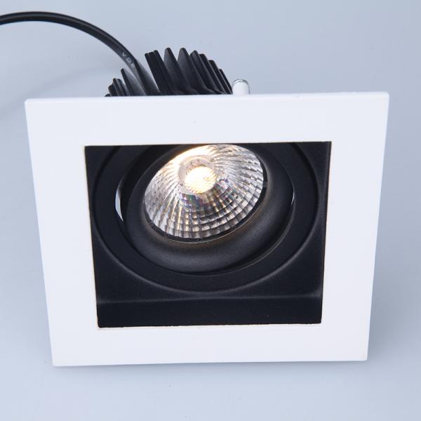 Квадрат формирует анти- УДАР Downlight СИД слепимости 7W с регулируемым углом пучка