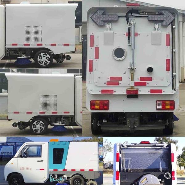 Pure Electric EV Street Sweeper 1ton Truck Mounted Road Sweeper ZBJ5010TSLBEV