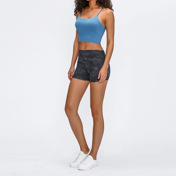 Buttery Soft Fabric High Waisted Workout Shorts Seamless 4 Way Stretch Form Fitting