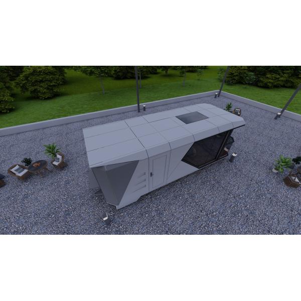 Casa cápsula espacial para lugares escénicos básicos asequible y solución de y edificio prefabricado duradero