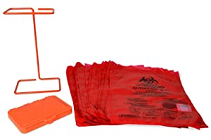 Hospital Rubbish Bag, Healthcare supplies, clinic waste disposal Hazardous Waste Yellow Plastic Bag Asbestos Garbage Bag