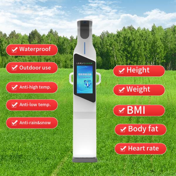 Rechargeable Li-ion Battery Powered Ultrasound LCD Screen Pharmacy Weighing Scales