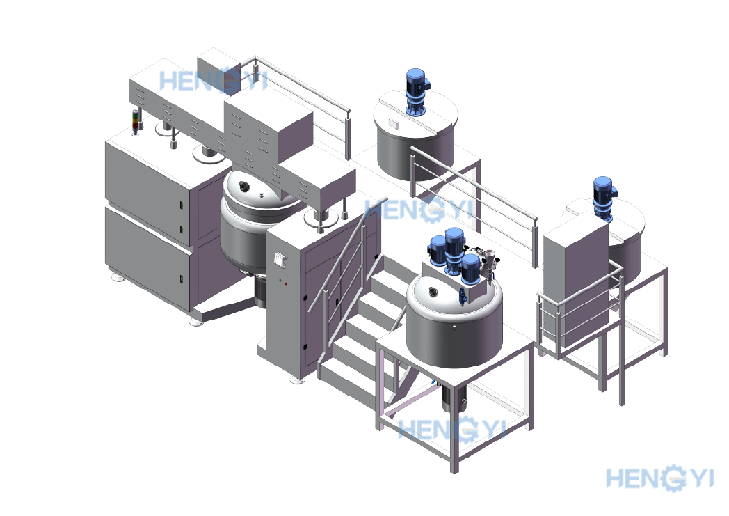 Sanitary Stainless Steel Liquid Detergent Homogenizer for Liquid Production Line