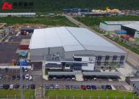 Cadre en acier flexible modulaire bâtiments à plusieurs étages / centre de distribution