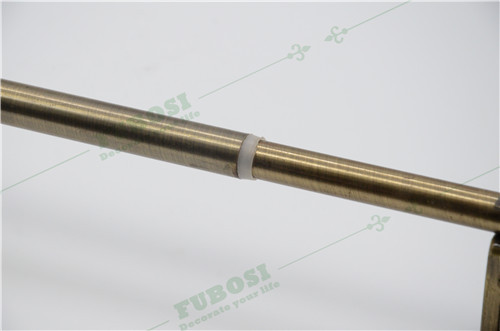 Fashionable Double Curtain Rod Set Accessories