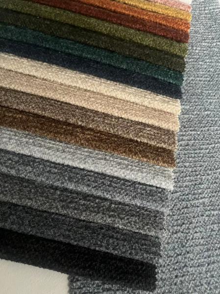 100% Polyester Jacquard Velvet Sofa Fabric 142CM Wide