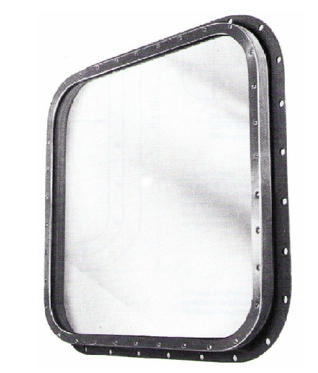 Прямоугольная шлюпка алюминиевое стальное морское Виндовс Портлигхт, фиксированн