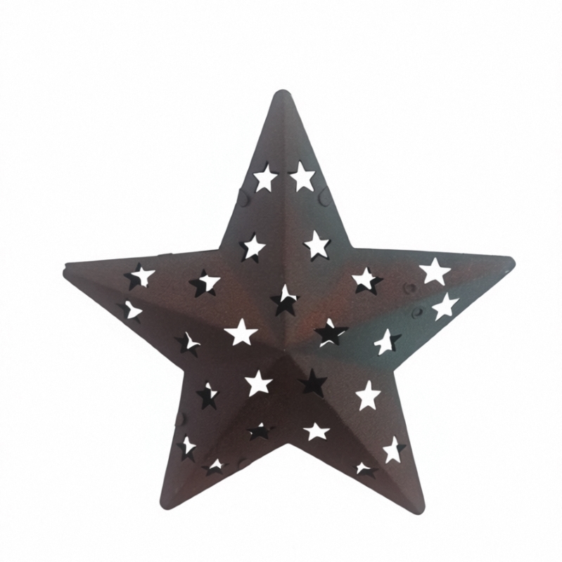 Light Metal Star Topper for Cake Decoration Wedding Centerpieces Celebration