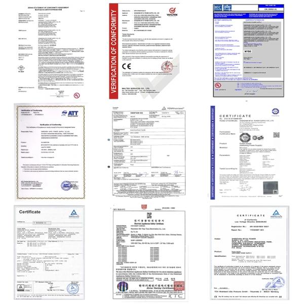 60W 12V 15V переходник силы DC AC 10 вольт 24 UL UKCA FCC вольта одобрило