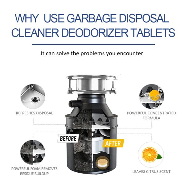 Effervescent Tablets for Removing Odors in Home and Commercial Waste A Solid Solution
