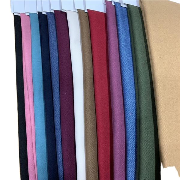 Высоко-вискозные / нейлоновые складовые ткани из тканей токо NR Spandex Stretch Bengaline Pants