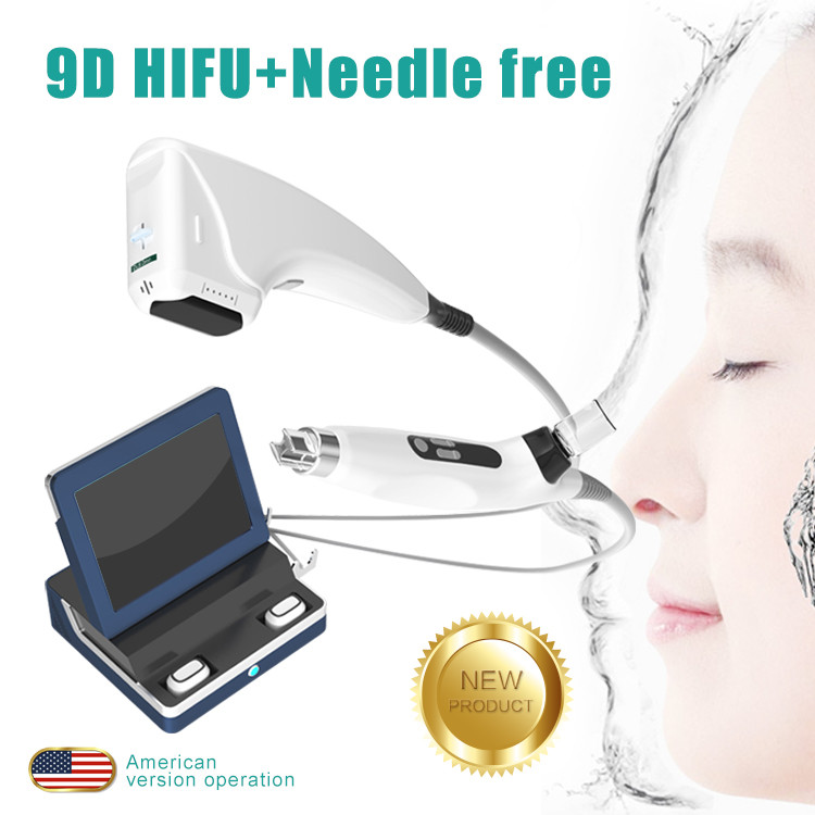 Многофункциональная частичная машина подниматься стороны Microneedle RF 9D HIFU