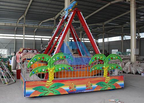 Outdoor Pirate Ship Amusement Park Ride 12 Seats Capacity For Kids CE Approved