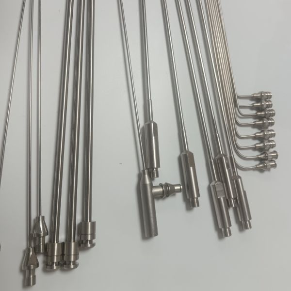 316l Stainless Steel Tube Precision Cnc Milling Liposuction Needle